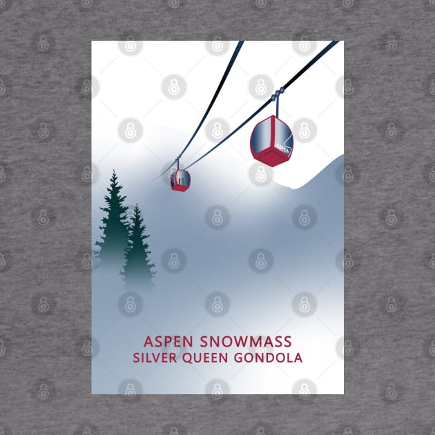 Aspen Silver Queen Gondola by leewarddesign